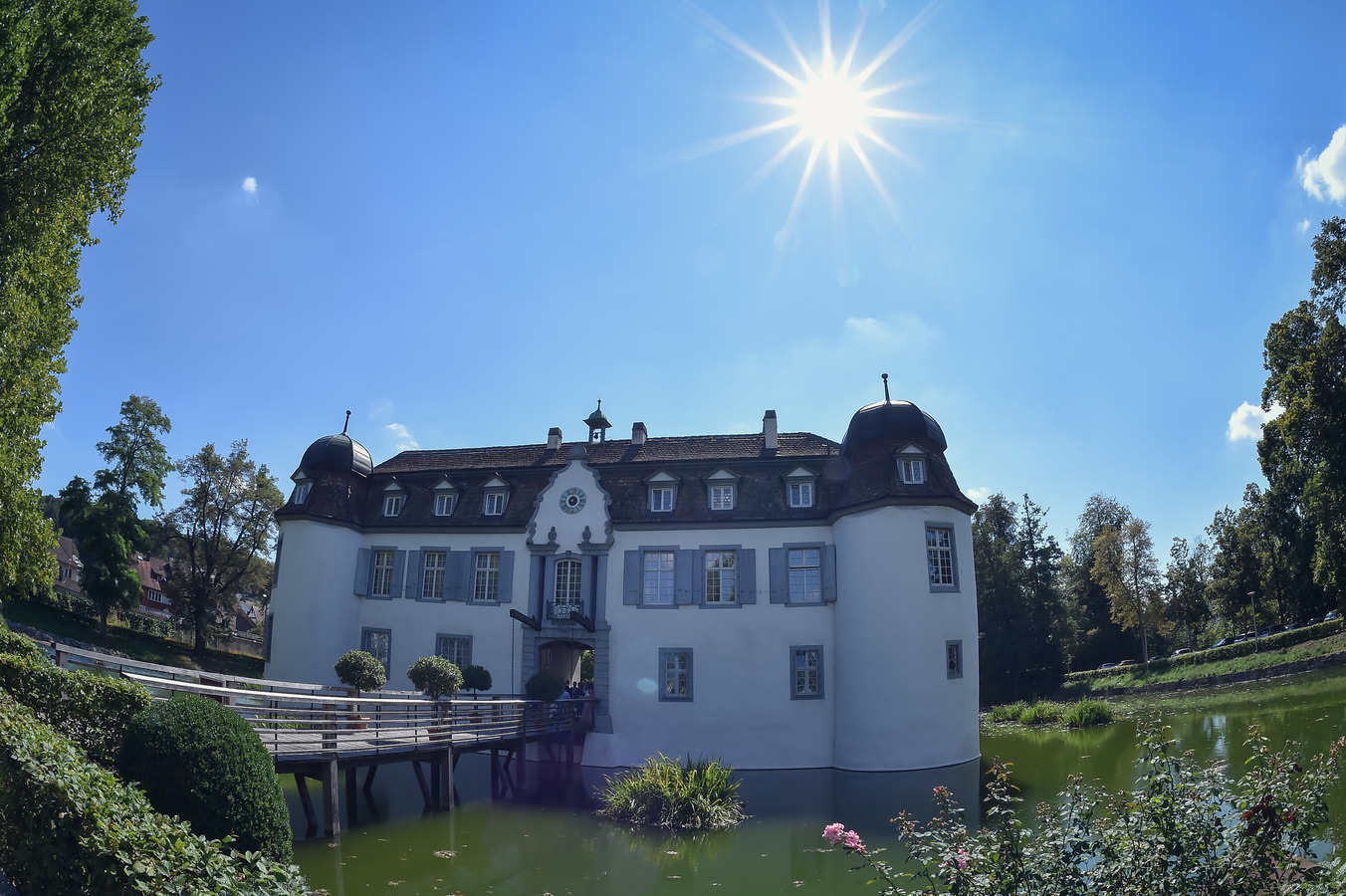 Schloss Bottmingen: Aussenansicht Schloss Bottmingen: Aussenansicht