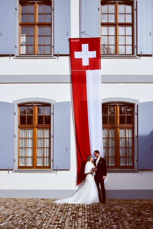 Schloss Ebenrain Sissach: Vor dem Schloss